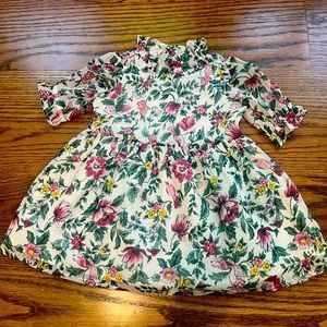 Janie and Jack girls floral dress